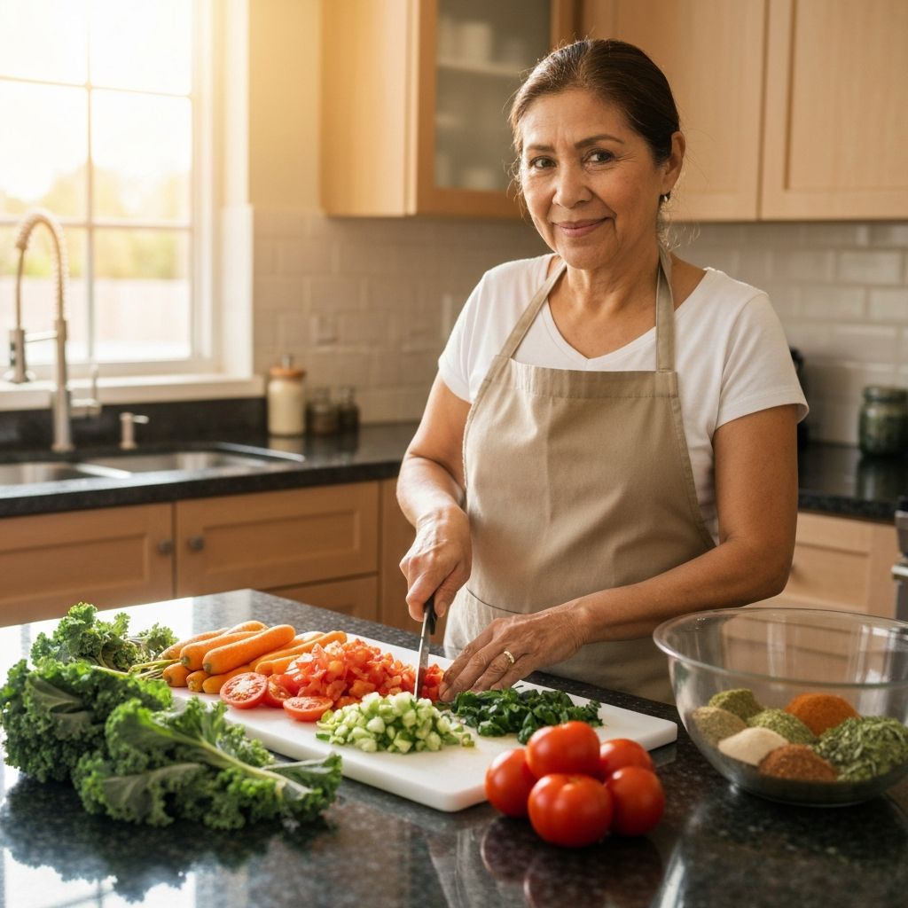 Healthy meal preparation